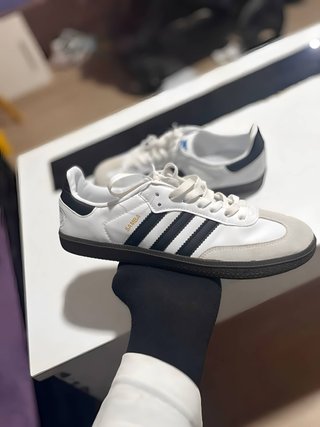Zapatillas Adidas Samba Blancas y Negras