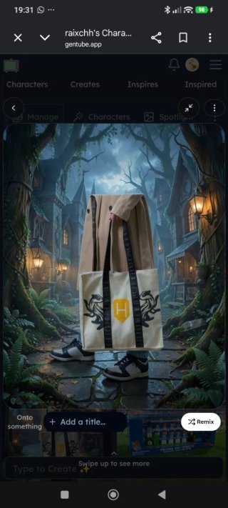 Bolso Tote Harry Potter