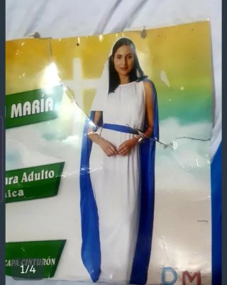 Disfraz de Virgen María para Adulto