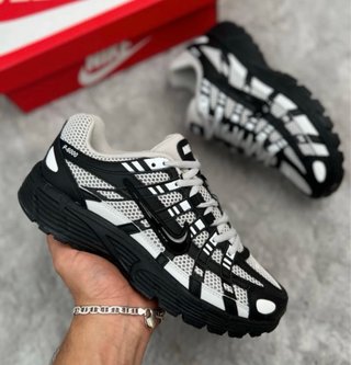 Zapatillas Nike P-6000 Negro/Blanco