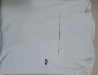 Jersey de cuello alto Lacoste blanco