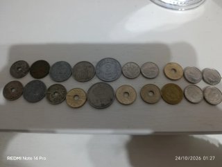 Colección de Monedas Antiguas Variadas