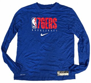 Camiseta Manga Larga Nike NBA 76ers
