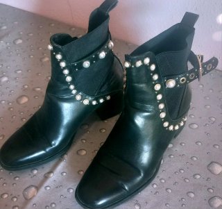 Botines Zara Negros Talla 39