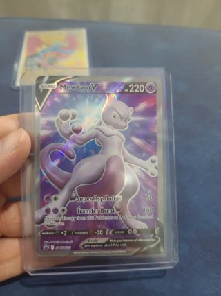 Carta Pokémon Mewtwo V Promo