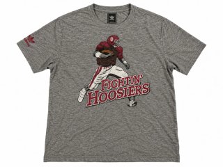Camiseta Adidas Fighting Hoosiers Gris