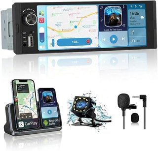 NUEVO! (70€) Radio Coche 1 DIN 6.36 Pulgadas