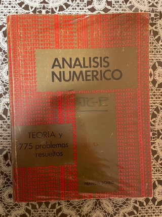 Analisis Numerico Schaum