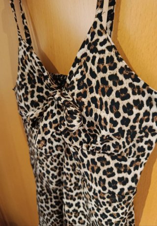 Vestido Estampado Leopardo