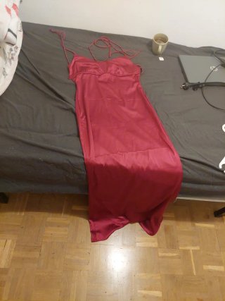 Vestido Largo Rojo Elegante