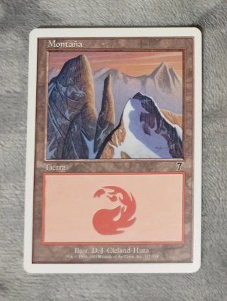 Carta Magic Montaña (séptima edición)