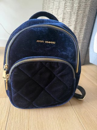Mochila Adolfo Domínguez Azul