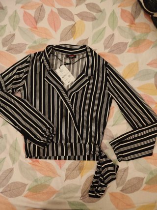 Blusa de rayas Stradivarius Talla XS