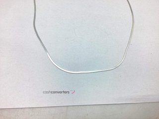 gargantilla plata 925mm 22cm