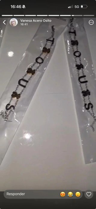 Pulseras osito de Acero