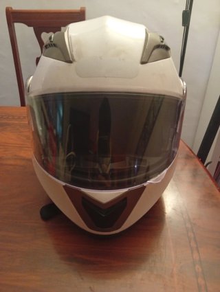 Casco de Moto Integral Blanco