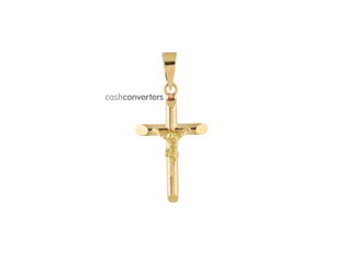 crucifijo oro 18k
