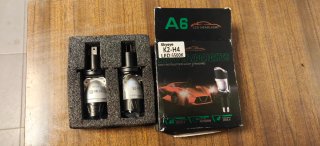 Kit Bombillas LED H4 Skyeye K2 con Mini Lupa