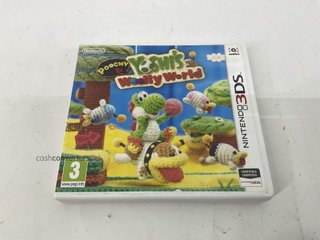 poochy and yoshis woolly world 3ds