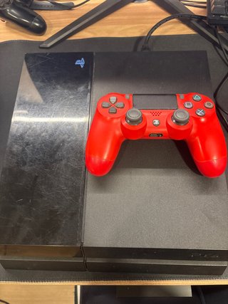 PS4 Fat (Limpiada y pasta termica nueva) + 1 mando