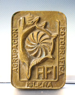 Placa, medalla de bronce de AFI