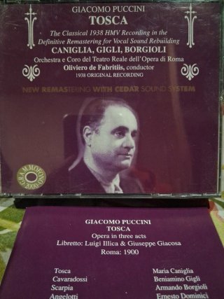 Tosca (Puccini) - 2 CDs (1938)
