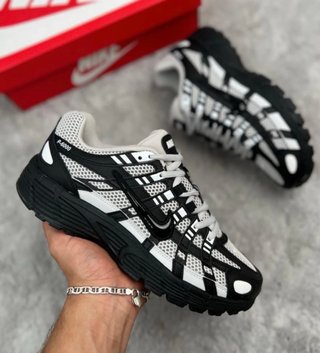 Zapatillas Nike P-6000 Negro y Blanco