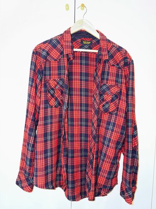 Camisa Zara Young Cuadros Grunge