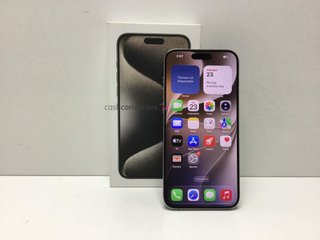 apple iphone 15 pro max 256gb