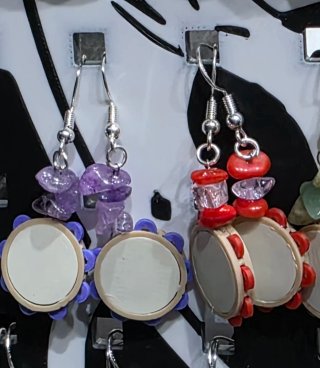 Pendientes Panderetas Mini
