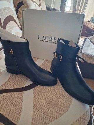 Botines Lauren Ralph Lauren Negros