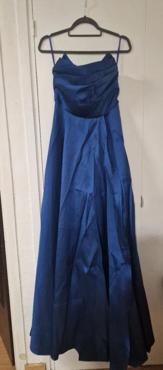 Vestido Largo de Fiesta Azul Faeriesty