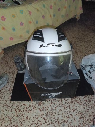 Casco Integral LS2 Blanco