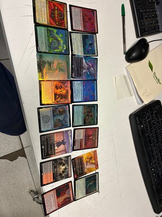 Lote di 14 carte Magic: The Gathering