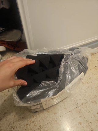 Espuma Acústica Negra