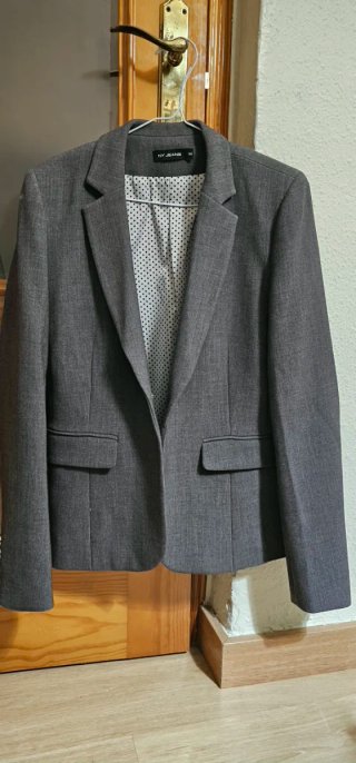 Blazer Gris NY Jeans Talla M