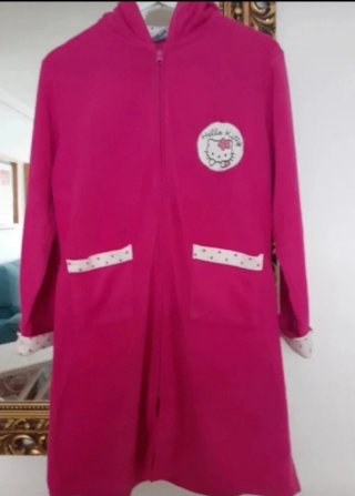 Bata Hello Kitty Rosa Talla 12 años
