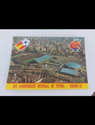 Postal Mundial de Fútbol España 82