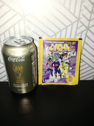 Lata edición Mundial España con Sobre Liga 2026