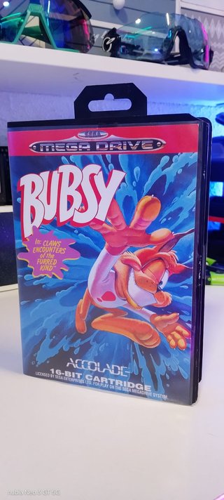 Bubsy Mega Drive (Sega)