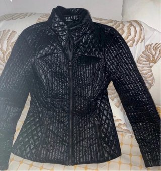 Chaqueta acolchada negra Zara