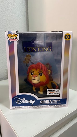 Funko Pop! VHS Covers Simba 03 El Rey León Amazon