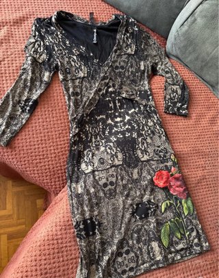 Vestido Desigual Estampado