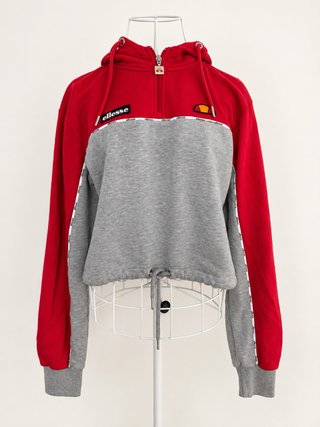 Sudadera Ellesse Roja y Gris