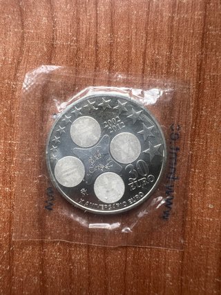 Moneda de Plata 30€ España 2012