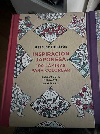 Libros Arte Antiestrés: Inspiración Japonesa