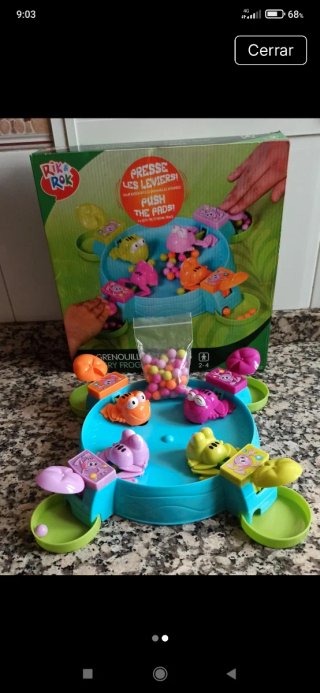 Juego de mesa Tragabolas Rik & Rok