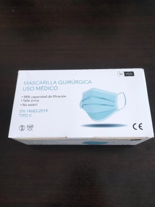 Pack de 29 Cajas de Mascarillas Quirúrgicas