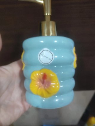 Dispensador de jabón cerámico