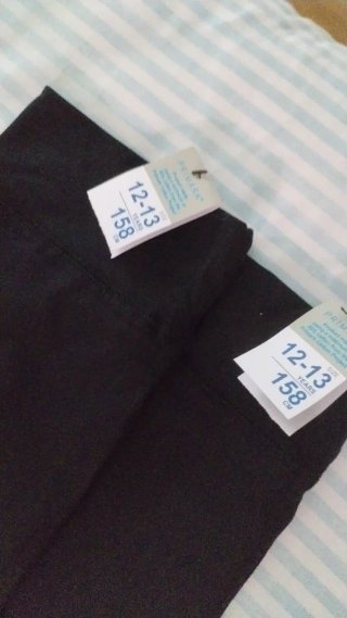 Leggings Negros Niña Primark 12-13 Años